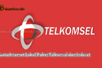 Kuota Internet Lokal Paket Telkomsel dan Indosat