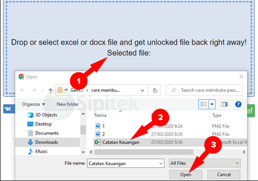 gambar Membuka Password Excel Tanpa Software