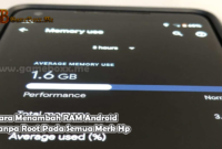 Cara Menambah RAM Android Tanpa Root Pada Semua Merk Hp