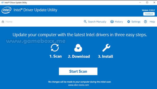 Mulai Intel Driver Update Utility