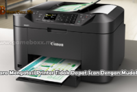 Cara Mengatasi Printer Tidak Dapat Scan Dengan Mudah