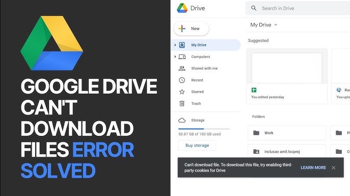 3 Effective Ways to Solve Google Drive File Download Issues