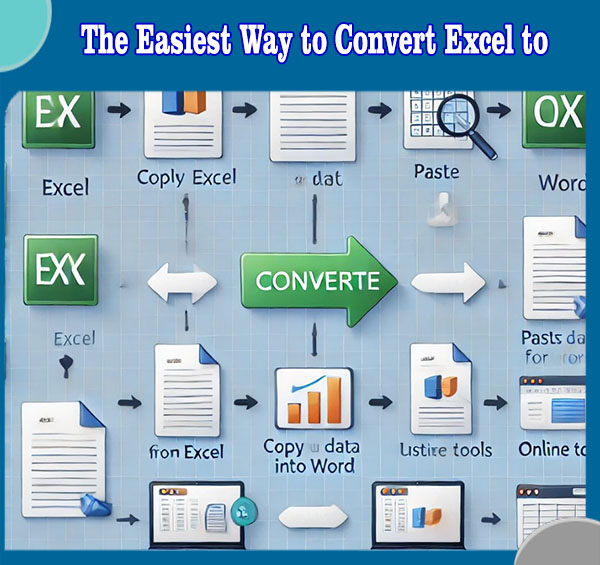 The Easiest Way to Convert Excel to