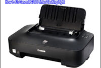 How to Fix Canon IP2770 Printer Flashing Light